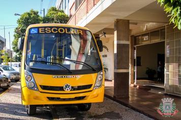 Novo ônibus escolar para Mandaguaçu