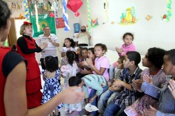 Centro Municipal de Apoio Pedagógico e Convivência Jorge Amado realiza Festa Junina