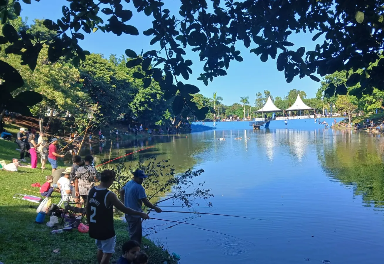 Pescaria no Lagoão promoveu integração social com diversão
