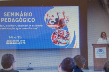 Seminário Pedagógico reforça compromisso com qualidade do ensino