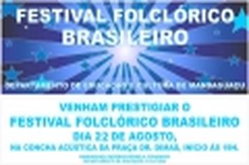 Departamento de Educação e Cultura realiza Festival Folclórico