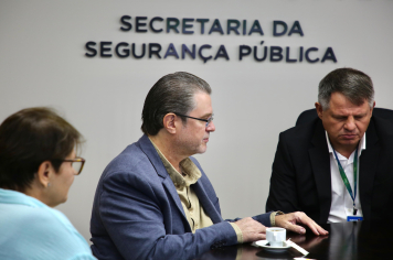 Reforço da infraestrutura das polícias Civil e Militar é tema de reunião