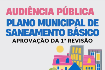 Audiência Pública- Vamos debater água e esgoto?