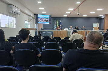 PPA será discutido por vereadores após finalizada audiências públicas