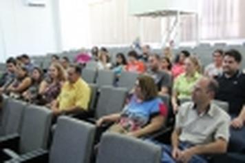 Palestra para treinamento de funcionários públicos