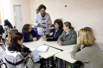 3° dia de oficina com os professores e supervisores da rede municipal