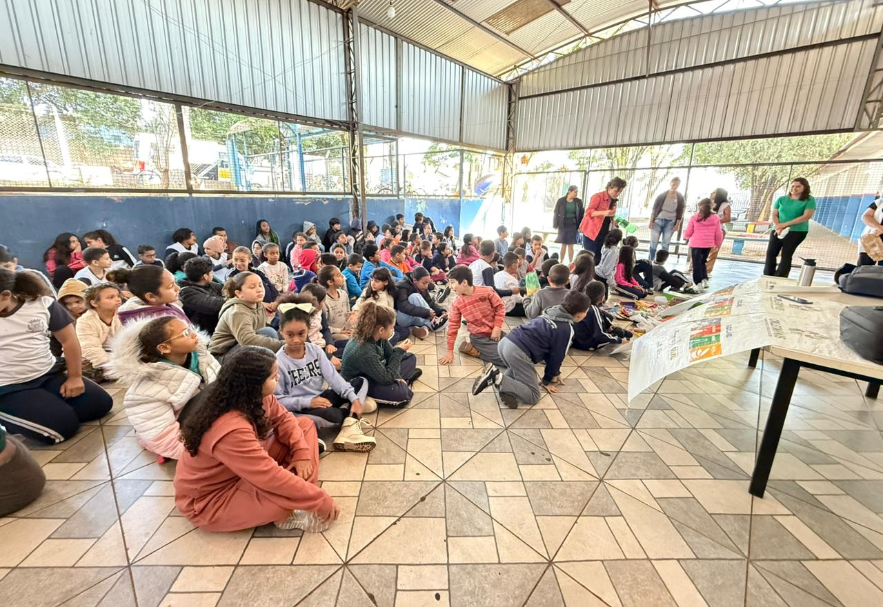 Palestras nas escolas valorizam importância da reciclagem