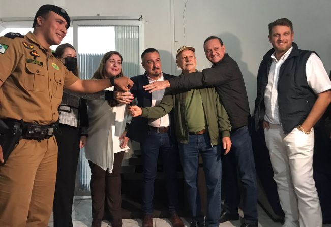 Mandaguaçu é contemplada com nova viatura a Polícia Militar