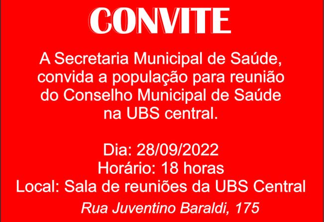 SECRETARIA DE SAÚDE