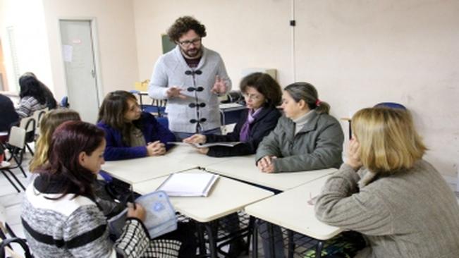 3° dia de oficina com os professores e supervisores da rede municipal