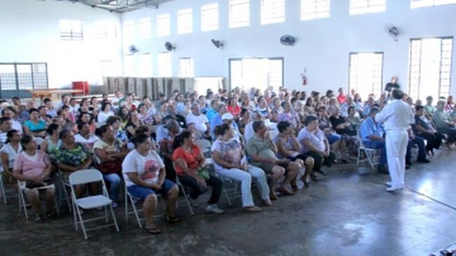 Departamento de Saúde realiza palestra para o Grupo Hiperdia da Unidade do Centro de Saúde de Mandaguaçu